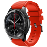 Strap-it® Samsung Galaxy Watch siliconen bandje 46mm (rood)