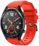 Strap-it® Strap-it Huawei Watch GT 2 siliconen bandje (rood)