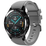Strap-it® Huawei Watch GT 2 siliconen bandje (grijs)