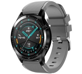 Strap-it® Huawei Watch GT 2 siliconen bandje (grijs)