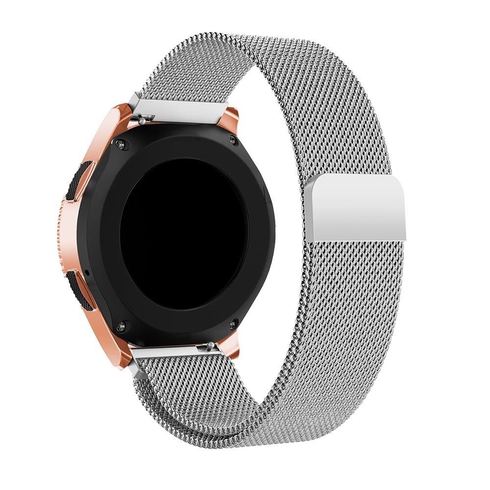 Samsung Galaxy Watch Milanese band 41mm / 42mm (zilver) Smartwatchbanden.nl