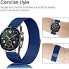 Strap-it® Strap-it Huawei Watch GT Milanese band (blauw) Strap-it® Strap-it Huawei Watch GT Milanese band (blauw)