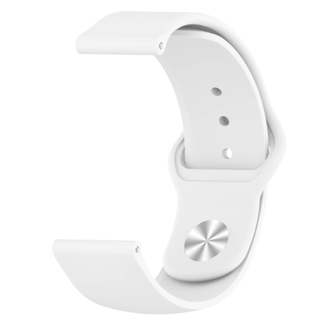 Strap-it® Strap-it Xiaomi Amazfit Bip sport band (wit)