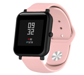 Strap-it® Xiaomi Amazfit Bip sport band (roze) Strap-it® Xiaomi Amazfit Bip sport band (roze)
