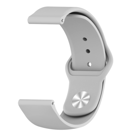 Strap-it® Strap-it Xiaomi Amazfit Bip sport band (grijs)