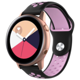 Strap-it® Samsung Galaxy Watch Active sport band (zwart roze)
