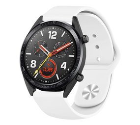 Strap-it® Huawei Watch GT 2 sport band (wit)