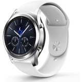 Strap-it® Samsung Gear S3 sport band (wit)