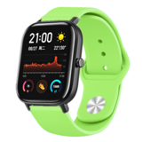 Strap-it® Xiaomi Amazfit GTS sport band (lichtgroen)