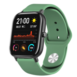 Strap-it® Xiaomi Amazfit GTS sport band (legergroen)