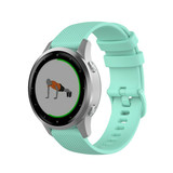 Strap-it® Garmin Vivoactive 4s silicone band - 40mm - aqua