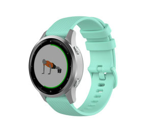 Strap-it® Garmin Vivoactive 4s silicone band - 40mm - aqua