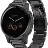 Strap-it® Strap-it Garmin Vivoactive 4s stalen band - 40mm - zwart Strap-it® Strap-it Garmin Vivoactive 4s stalen band - 40mm - zwart