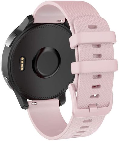 Strap-it® Strap-it Garmin Vivomove 3s silicone band - 39mm - roze