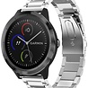 Strap-it® Strap-it Garmin Vivomove 3s stalen band - 39mm - zilver Strap-it® Strap-it Garmin Vivomove 3s stalen band - 39mm - zilver