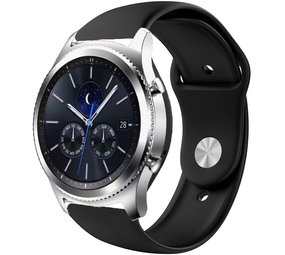 Strap-it® Samsung Gear S3 sport band (zwart)
