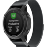Strap-it® Strap-it Garmin Fenix 5 / 6 Milanese band (zwart) Strap-it® Strap-it Garmin Fenix 5 / 6 Milanese band (zwart)