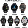 Strap-it® Strap-it Garmin Vivomove HR Milanese band (goud) Strap-it® Strap-it Garmin Vivomove HR Milanese band (goud)