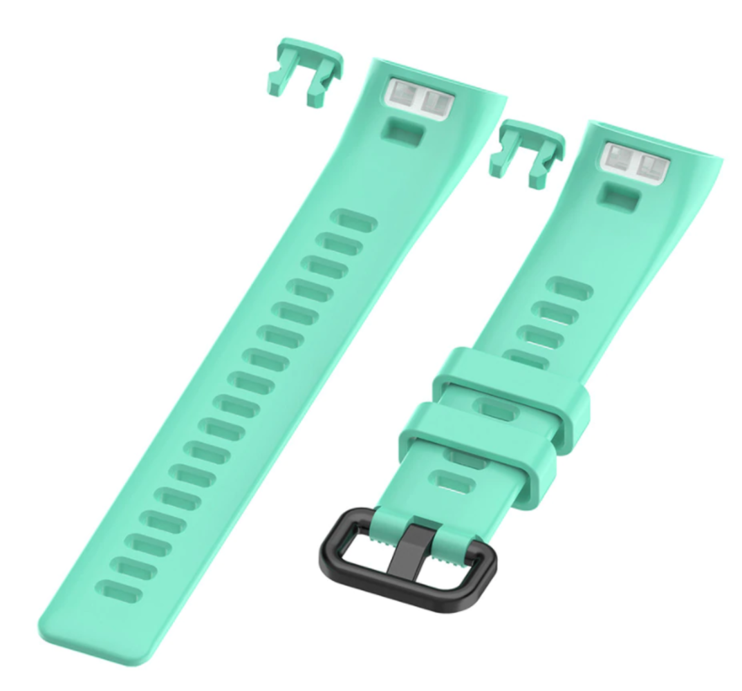 Strap-it® Strap-it Huawei band 3 / 4 Pro silicone band (aqua)