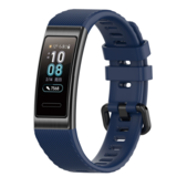Strap-it® Huawei band 3 / 4 Pro silicone band (donkerblauw)