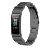 Strap-it® Huawei band 3 / 4 Pro stalen band (zwart)