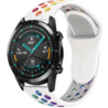 Strap-it® Strap-it Huawei Watch GT sport band (kleurrijk wit) Strap-it® Strap-it Huawei Watch GT sport band (kleurrijk wit)