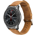 Strap-it® Strap-it Samsung Galaxy Watch leren band 46mm (bruin)