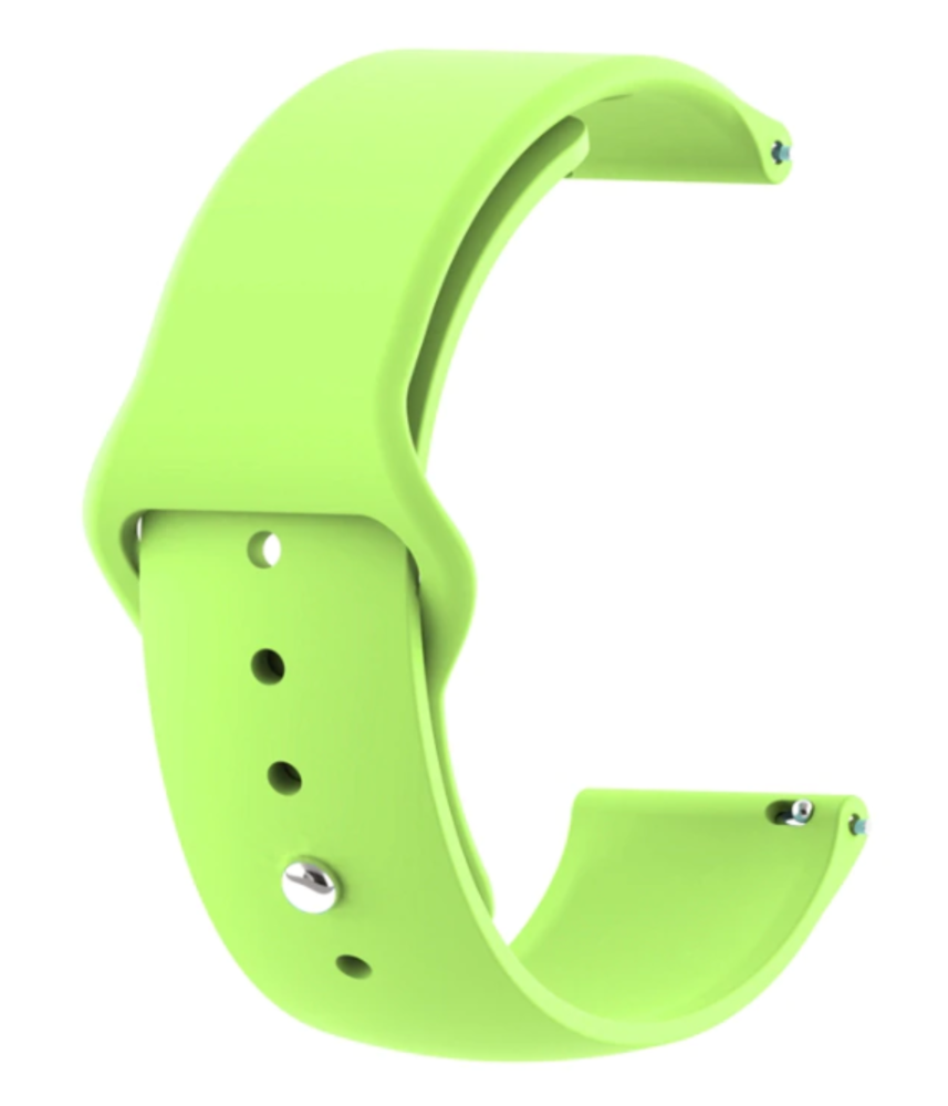 Strap-it® Strap-it Xiaomi Amazfit GTR sport band (lichtgroen)