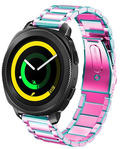 Strap-it® Strap-it Samsung Gear Sport stalen band (regenboog)