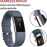 Strap-it® Strap-it Fitbit Charge 2 siliconen bandje (grijsblauw) Strap-it® Strap-it Fitbit Charge 2 siliconen bandje (grijsblauw)