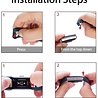 Strap-it® Strap-it Fitbit Charge 2 siliconen bandje (grijsblauw) Strap-it® Strap-it Fitbit Charge 2 siliconen bandje (grijsblauw)