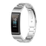 Strap-it® Huawei band 3 / 4 Pro stalen band (zilver)