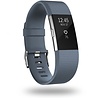 Strap-it® Strap-it Fitbit Charge 2 siliconen bandje (grijsblauw) Strap-it® Strap-it Fitbit Charge 2 siliconen bandje (grijsblauw)