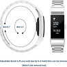 Strap-it® Strap-it Fitbit Charge 2 stalen band (zilver) Strap-it® Strap-it Fitbit Charge 2 stalen band (zilver)