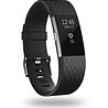 Strap-it® Strap-it Fitbit Charge 2 diamant silicone band (zwart) Strap-it® Strap-it Fitbit Charge 2 diamant silicone band (zwart)