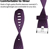 Strap-it® Strap-it Fitbit Charge 2 diamant silicone band (paars) Strap-it® Strap-it Fitbit Charge 2 diamant silicone band (paars)
