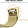 Strap-it® Strap-it Fitbit Charge 2 Milanese band (goud) Strap-it® Strap-it Fitbit Charge 2 Milanese band (goud)