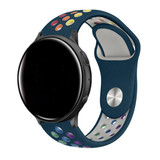 Strap-it® Garmin Vivoactive 3 sport band (dennengroen kleurrijk)