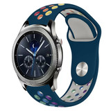 Strap-it® Samsung Gear S3 sport band (dennengroen kleurrijk)