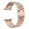 Strap-it® Strap-it Apple Watch SE stalen band (rosé goud) Strap-it® Strap-it Apple Watch SE stalen band (rosé goud)