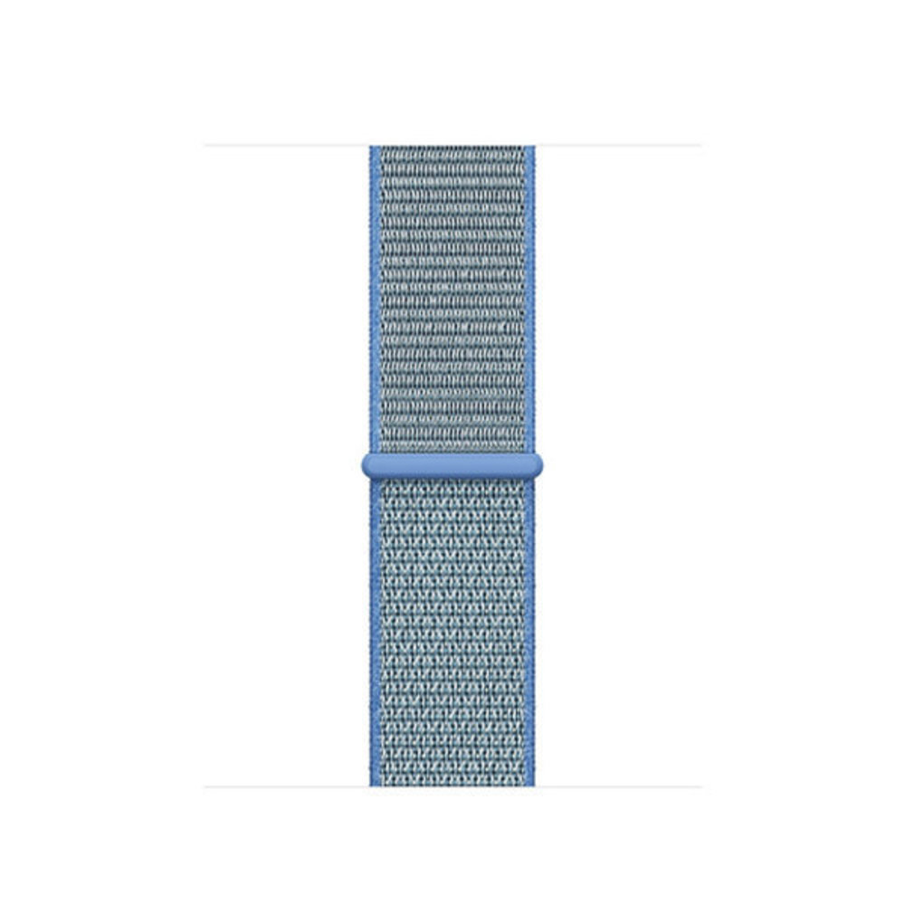 Strap-it® Strap-it Apple Watch SE nylon band (blauw) Strap-it® Strap-it Apple Watch SE nylon band (blauw)