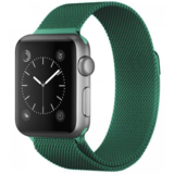 Strap-it® Apple Watch SE Milanese band (groen)