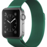 Strap-it® Strap-it Apple Watch SE Milanese band (groen) Strap-it® Strap-it Apple Watch SE Milanese band (groen)