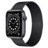 Strap-it® Strap-it Apple Watch 6 Milanese band (zwart) Strap-it® Strap-it Apple Watch 6 Milanese band (zwart)