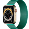 Strap-it® Strap-it Apple Watch 6 Milanese band (groen) Strap-it® Strap-it Apple Watch 6 Milanese band (groen)