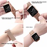 Strap-it® Strap-it Apple Watch 6 Milanese band (rosé goud) Strap-it® Strap-it Apple Watch 6 Milanese band (rosé goud)