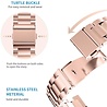 Strap-it® Strap-it Apple Watch 6 stalen band (rosé goud) Strap-it® Strap-it Apple Watch 6 stalen band (rosé goud)