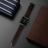 Strap-it® Strap-it Apple Watch 6 leren bandje (donkerbruin) Strap-it® Strap-it Apple Watch 6 leren bandje (donkerbruin)