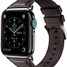 Strap-it® Strap-it Apple Watch 6 leren bandje (donkerbruin) Strap-it® Strap-it Apple Watch 6 leren bandje (donkerbruin)