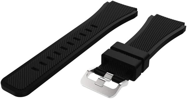 Strap-it® Strap-it Honor Magic Watch 2 siliconen band (zwart)